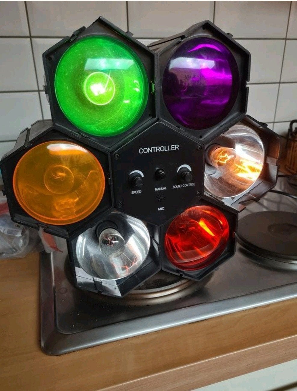 Disco lamp 75 watt, Ophalen of Verzenden