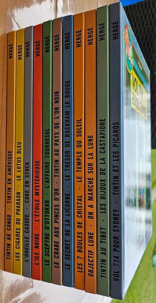 Collection Tintin doubles albums complète, Livres, Encyclopédies, Enlèvement ou Envoi