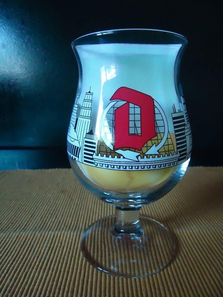 Duvel-Moortgat : Kansas City duvelglas 33cl USA, Verzamelen, Ophalen of Verzenden, Nieuw, Glas of Glazen, Duvel