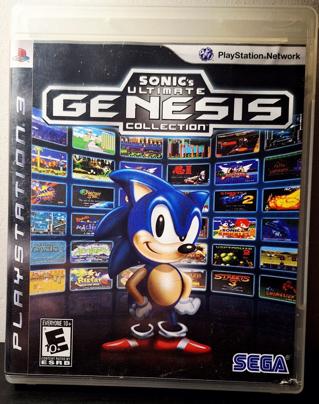 PS3 Sonic Ultimate Genesis Collection [NTSC USA🇺🇲 import], Ophalen of Verzenden, Zo goed als nieuw, Vanaf 7 jaar