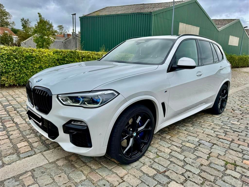 Bmw x5 3.0d Xdrive 1r Main 98000 km Carnet full équipement, Autos, Achat, 6 cylindres, Automatique, Particulier