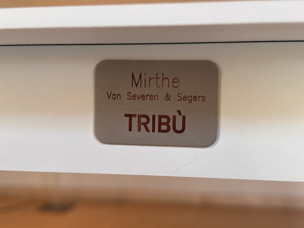 Originele Tribù Mirthe Maarten Van Severen, Huis en Inrichting, Tafels | Eettafels, Ophalen, 200 cm of meer, 50 tot 100 cm, Zo goed als nieuw