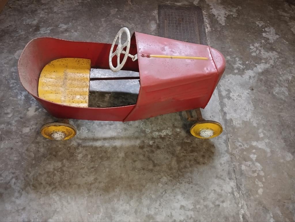 Voiture à pédales vintage pour enfant Spécial collectionneur, Ophalen