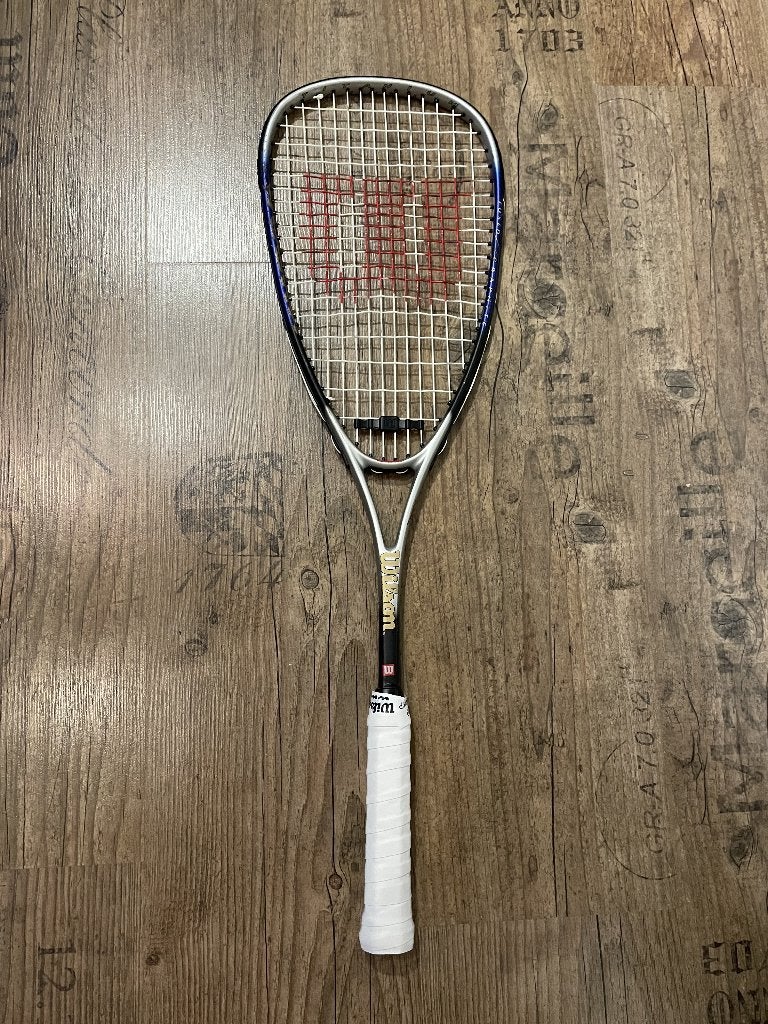 Wilson Titanium Ti Squash Racket, Sport en Fitness, Ophalen of Verzenden, Zo goed als nieuw, Racket