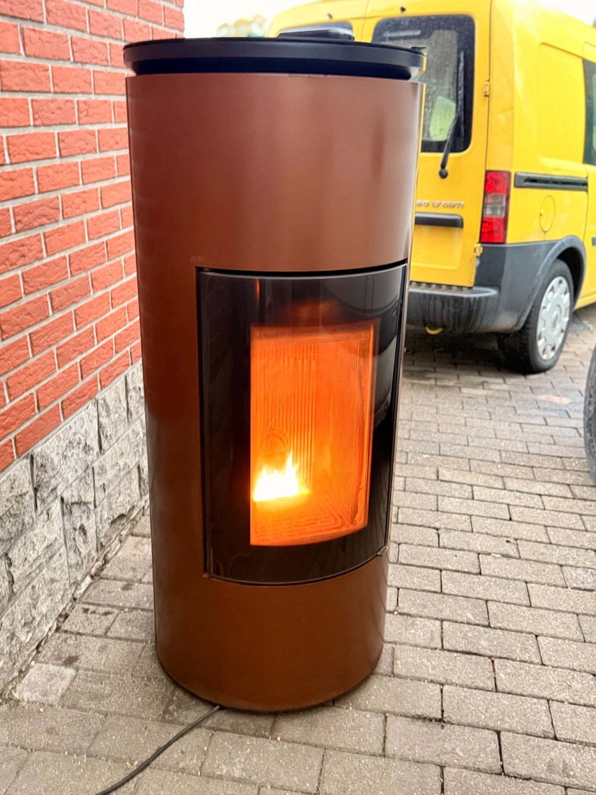 Poêle à granulés MCZ Mood Air 8kw livraison gratuite !, Maison & Meubles, Comme neuf, Enlèvement, Poêle à granulés, Autoportant