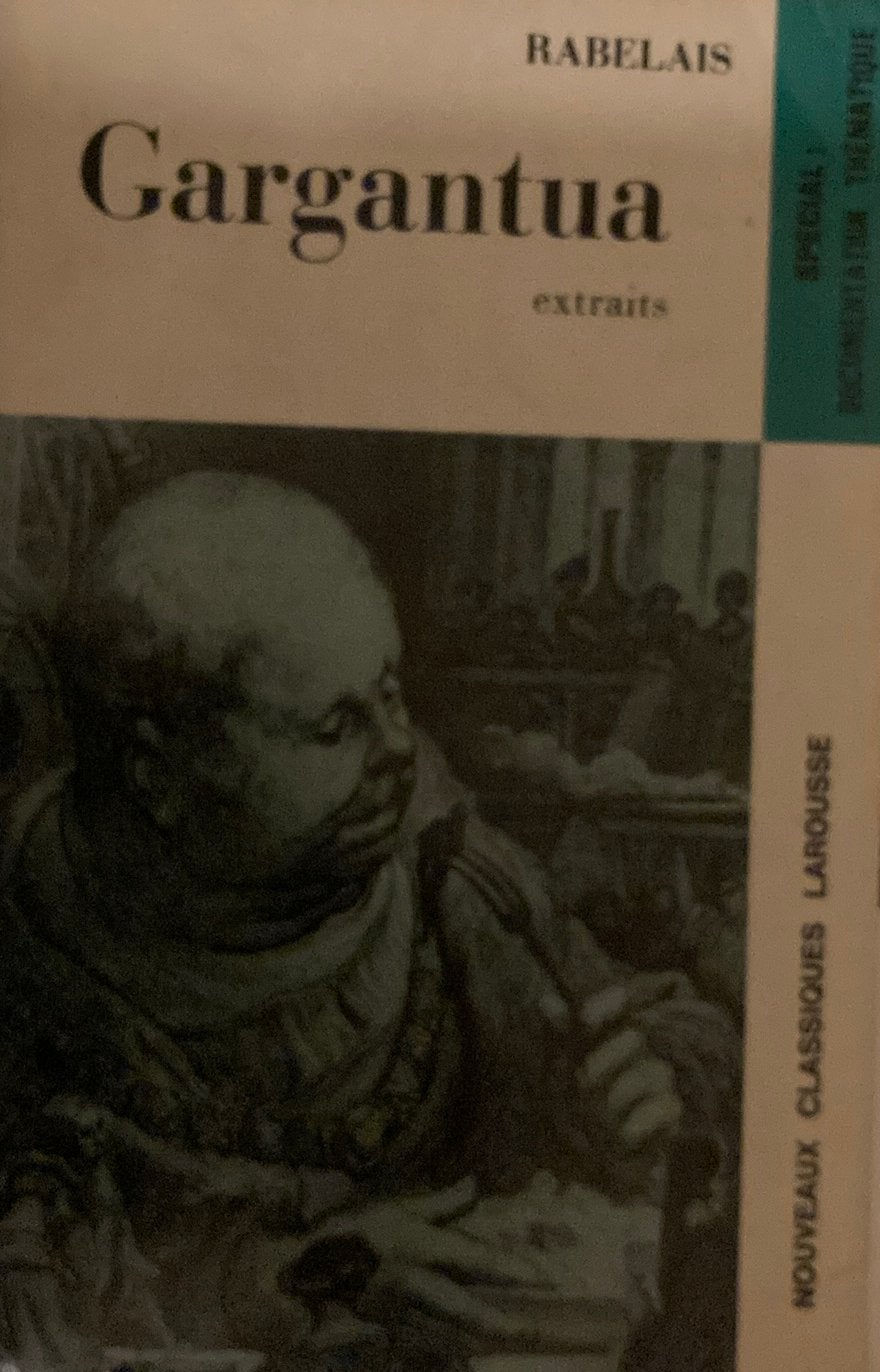 Rabelais Gargantua extraits, Boeken, Filosofie, Ophalen of Verzenden, Zo goed als nieuw