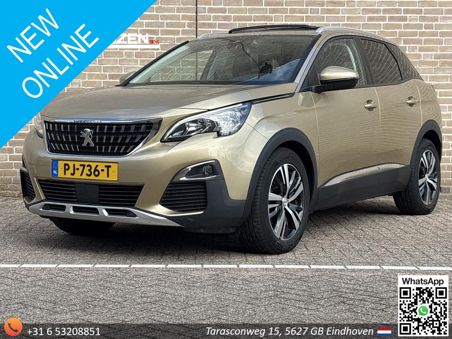 Peugeot 3008 1.6 e-THP Blue Lease Premium Automaat | € 8.200, Automaat, 129 g/km, Overige kleuren, Parkeersensor