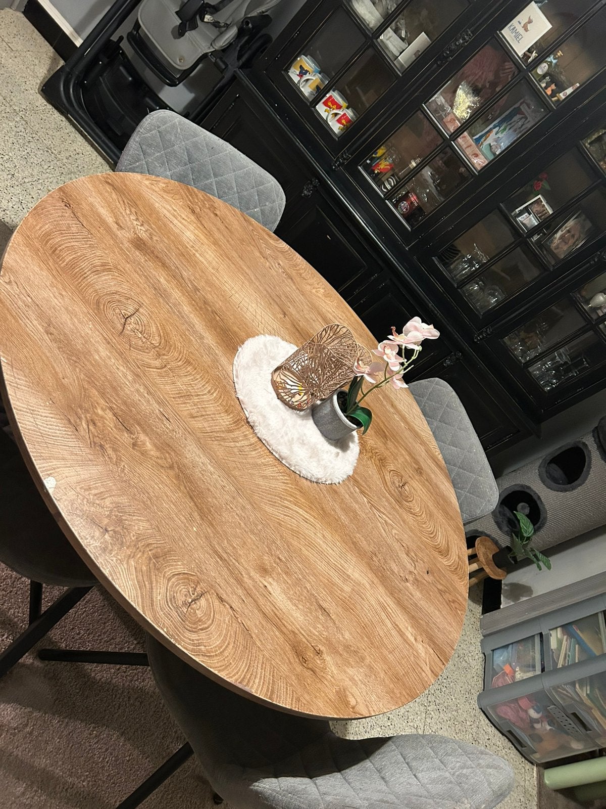 Ronde eettafel, Huis en Inrichting, Ophalen, Gebruikt