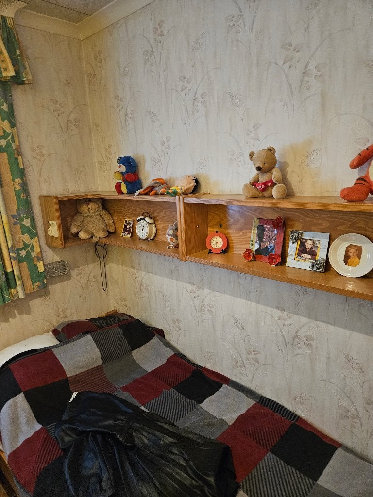 Eenpersoonskamer met bureau en kasten, Huis en Inrichting, Ophalen, Gebruikt, Eenpersoons, Eik hout