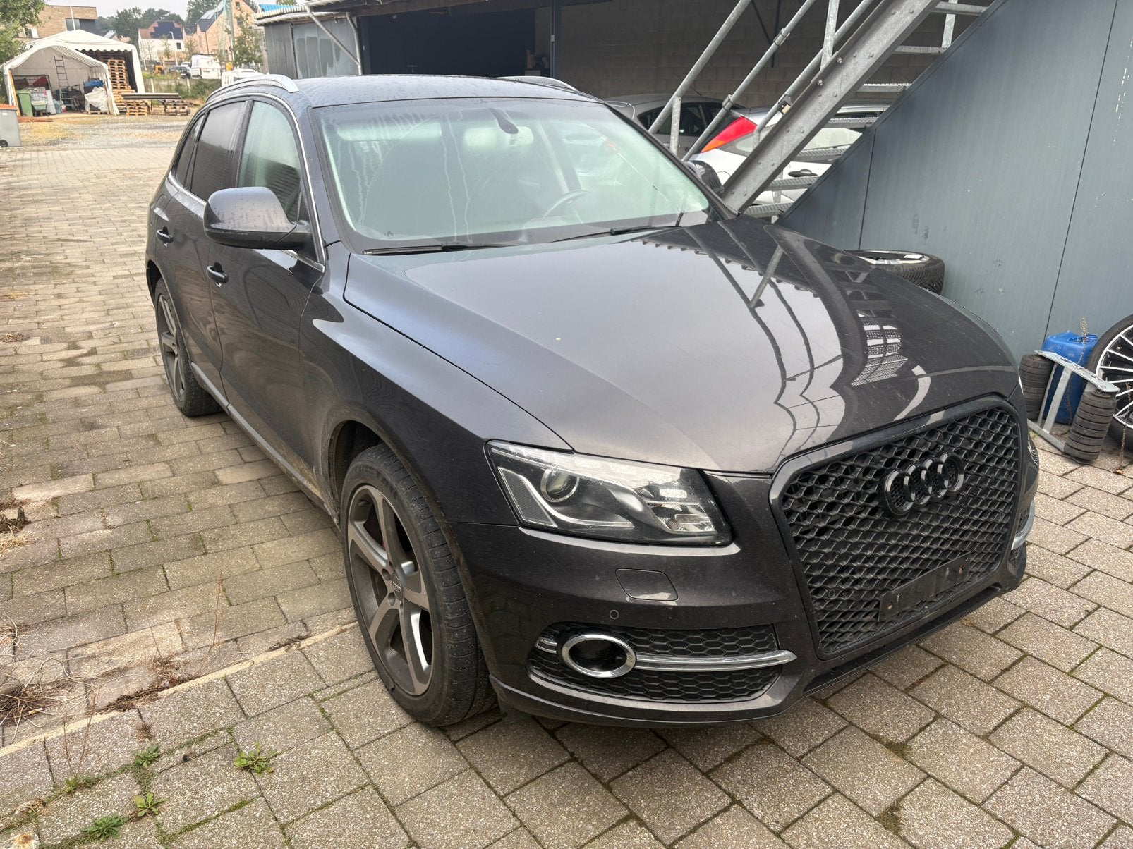 audi q5 diesel 2,0tdi model 2013 xenon leder navi, Autos : Divers, 2000 cm³, Boîte manuelle, Diesel, Audi