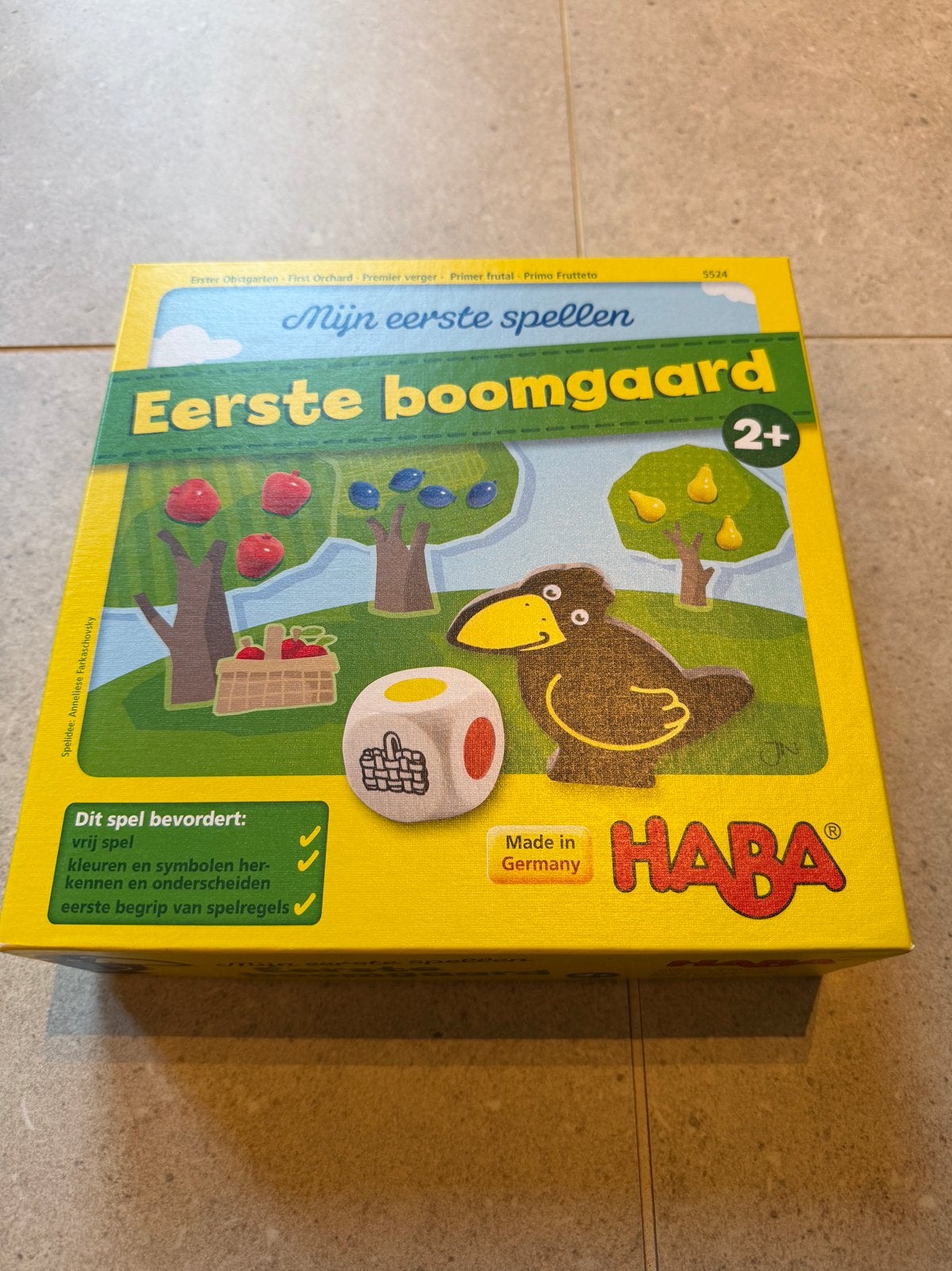 Haba - Eerste boomgaard, Kinderen en Baby's, Ophalen, Zo goed als nieuw