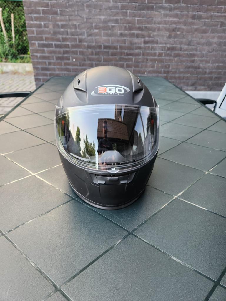 3go systeemhelm maat m, Fietsen en Brommers, Brommerhelmen, Ophalen, Medium, 3go