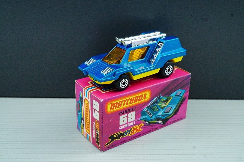 Matchbox 68d Cosmobile type "J" Box, Ophalen of Verzenden, Zo goed als nieuw, Auto