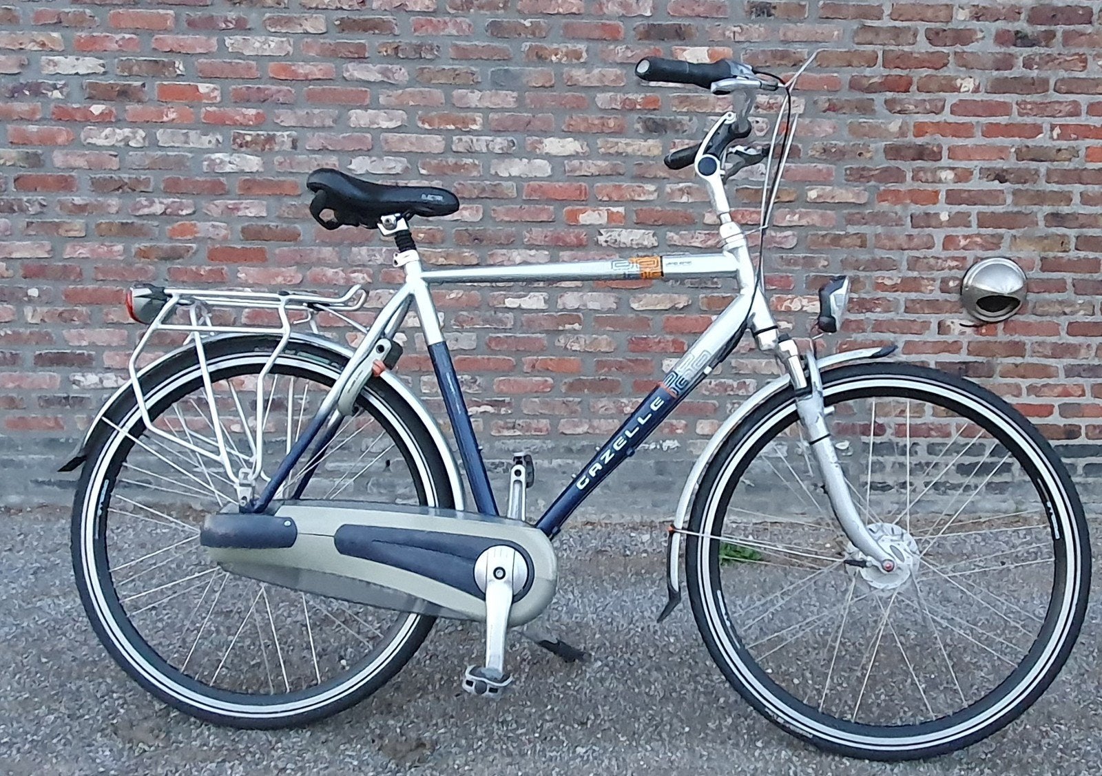 Onderhoudsvriendelijke Gazelle Orange, maat 61., Fietsen en Brommers, Fietsen | Heren | Herenfietsen, Ophalen, Gebruikt, Versnellingen