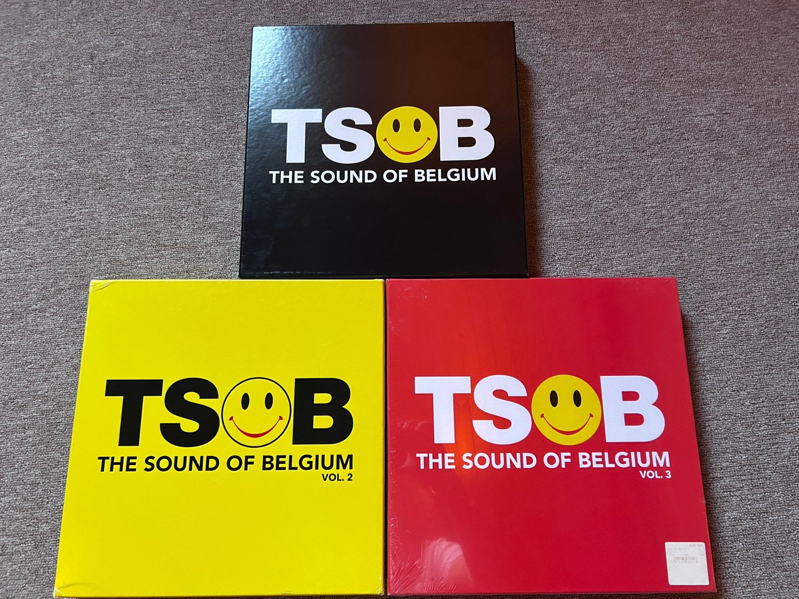 Vinyl box collectie TSOB The sound of belgium, Cd's en Dvd's, Vinyl | Dance en House, Ophalen
