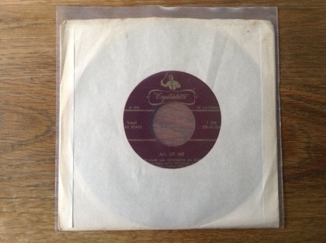 single kay starr with crystalette all stars, CD & DVD, Enlèvement ou Envoi, 7 inch, Housse de protection extérieure, Jazz et Blues