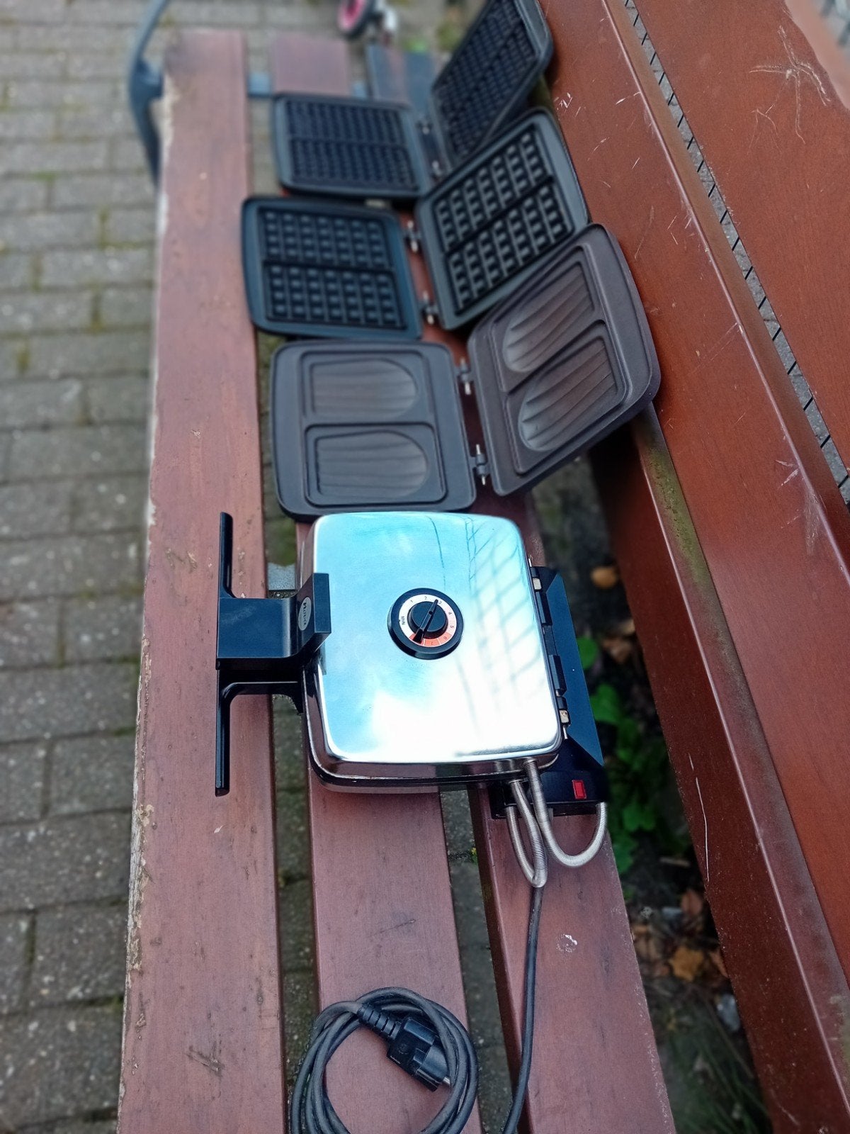 Nova wafelijzer met perfecte thermostaat van 10, Ophalen