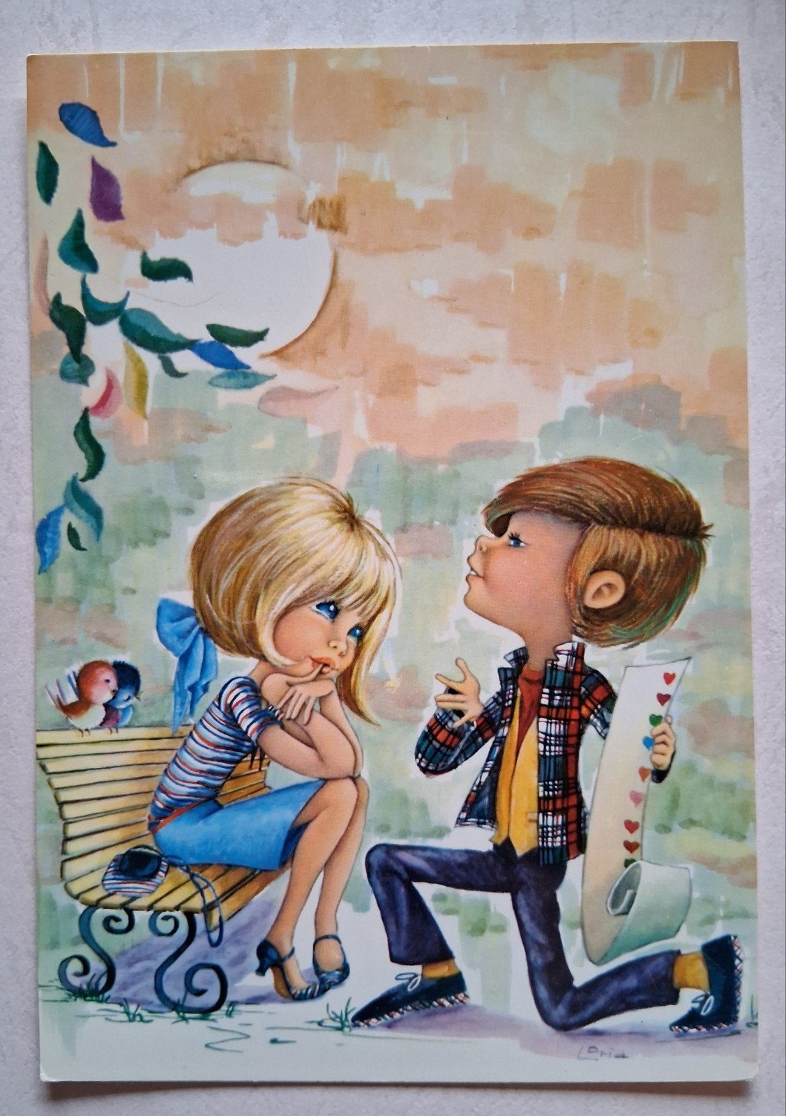 postkaart Fantasie, Collections, Cartes postales | Thème, Enlèvement ou Envoi
