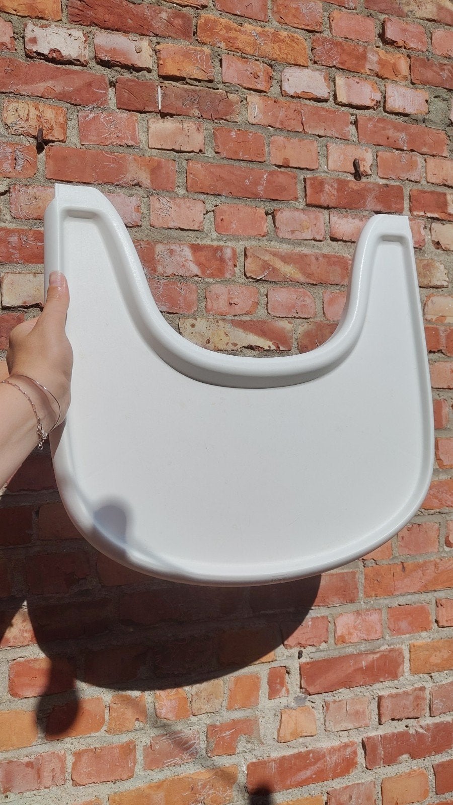 Plankje voor Stokke Tripp Trapp, Ophalen, Gebruikt, Meegroeistoel, Afneembaar eetblad