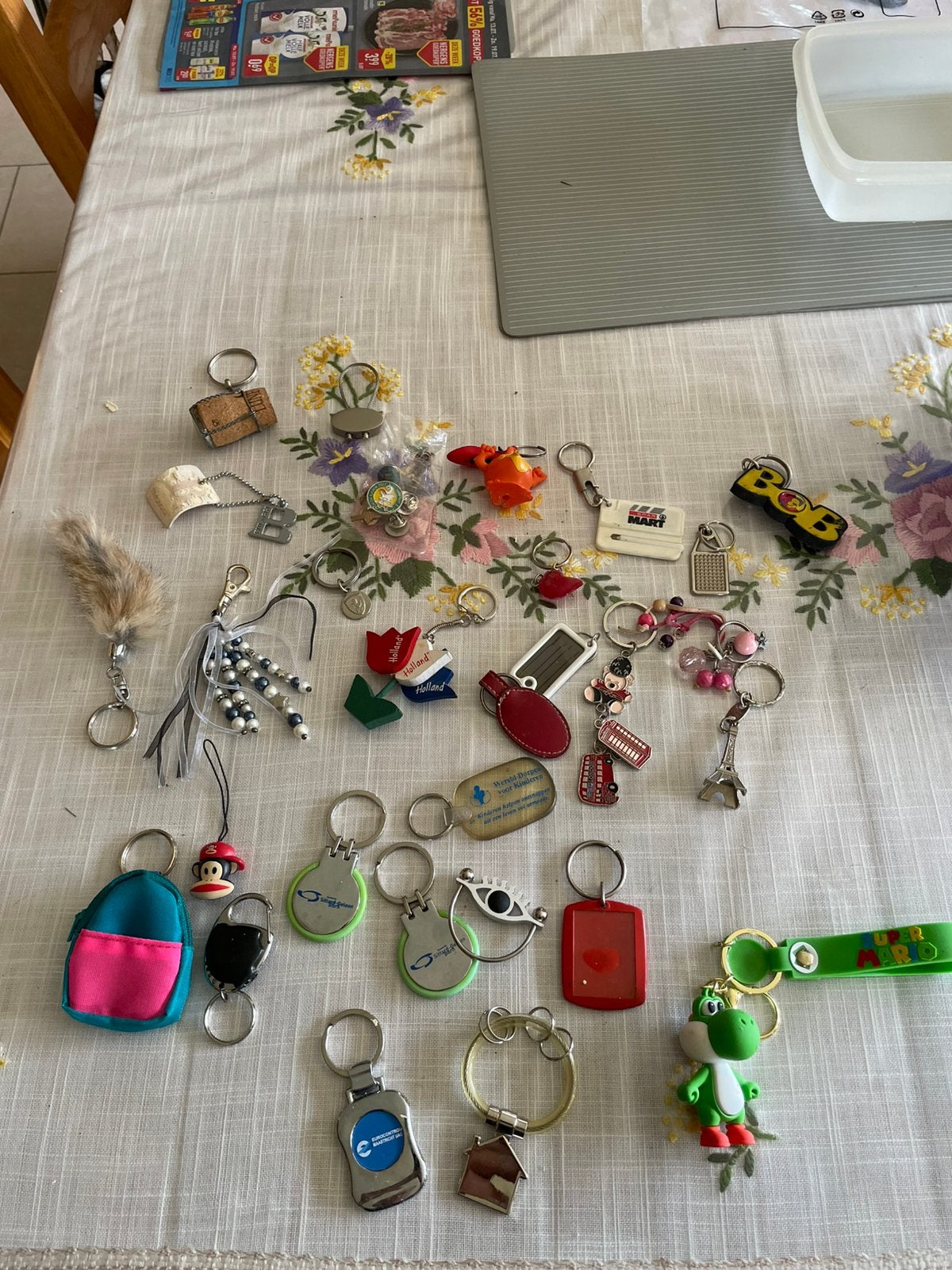 Verzameling sleutelhangers, Verzamelen, Ophalen, Zo goed als nieuw