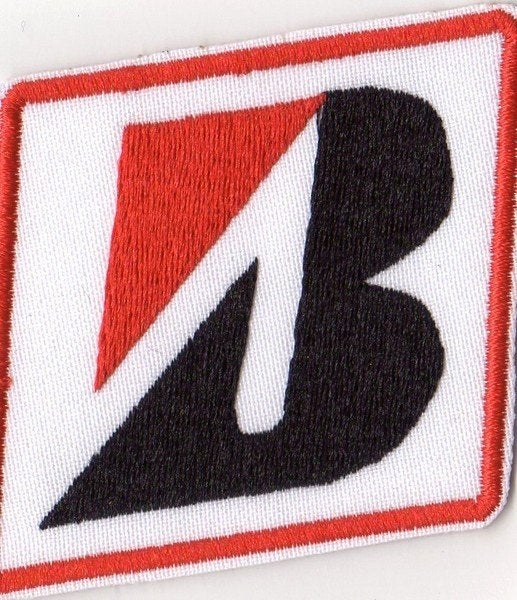 Patch Bridgestone (model1) - 74 x 60 mm, Ophalen of Verzenden, Nieuw