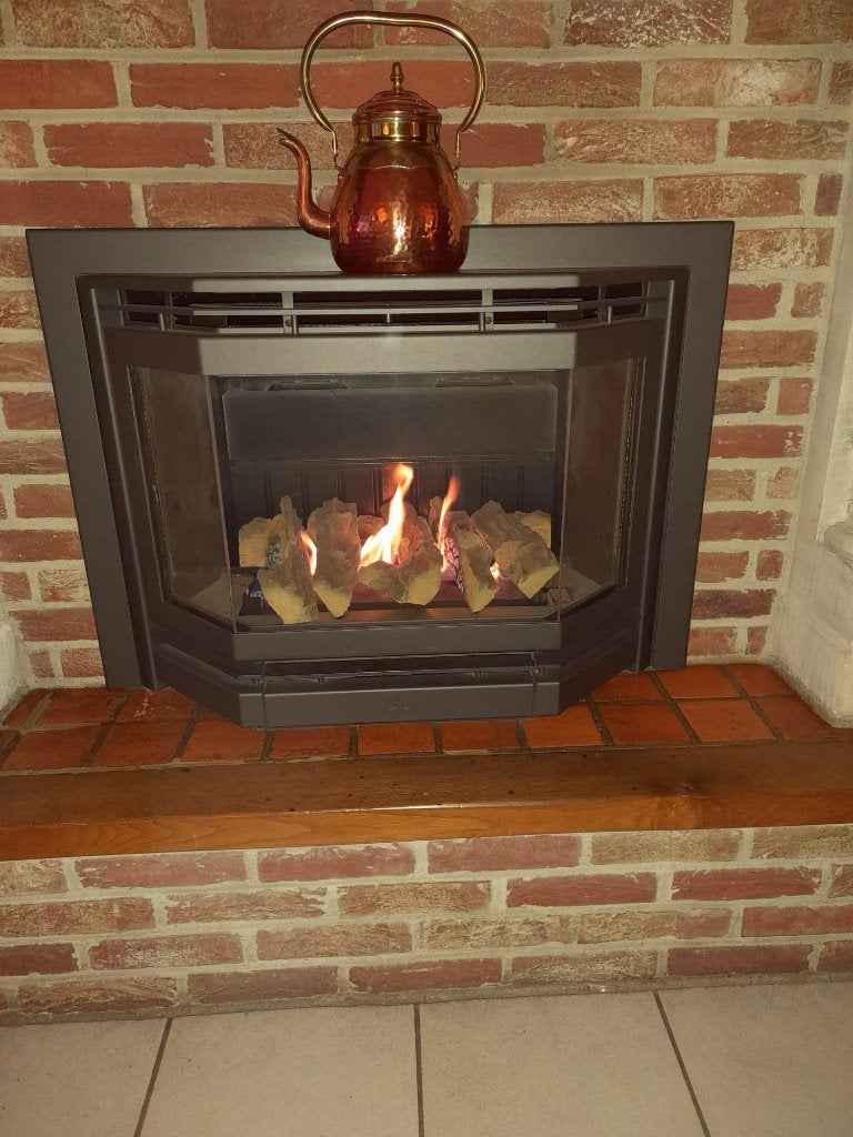 Aardgaskachel Barbas Unica 65, Huis en Inrichting, Ophalen, Inbouwhaard
