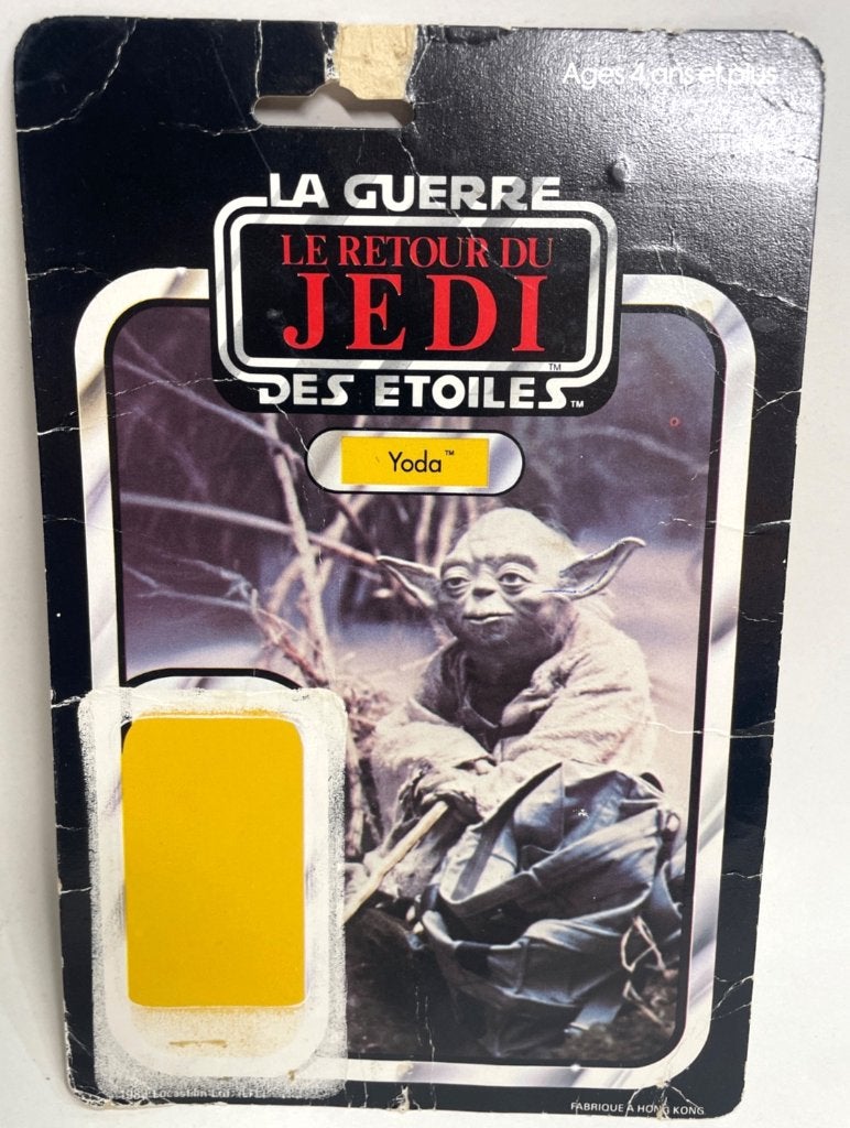 Star Wars vintage lot 2x Cardback Le Retour du Jedi Meccano, Enlèvement ou Envoi, Utilisé, Autres types