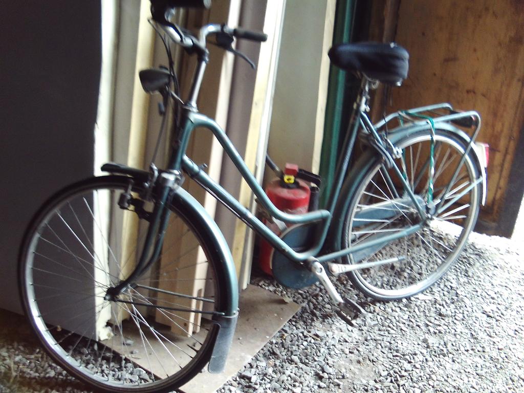 Fiets Dame, Ophalen