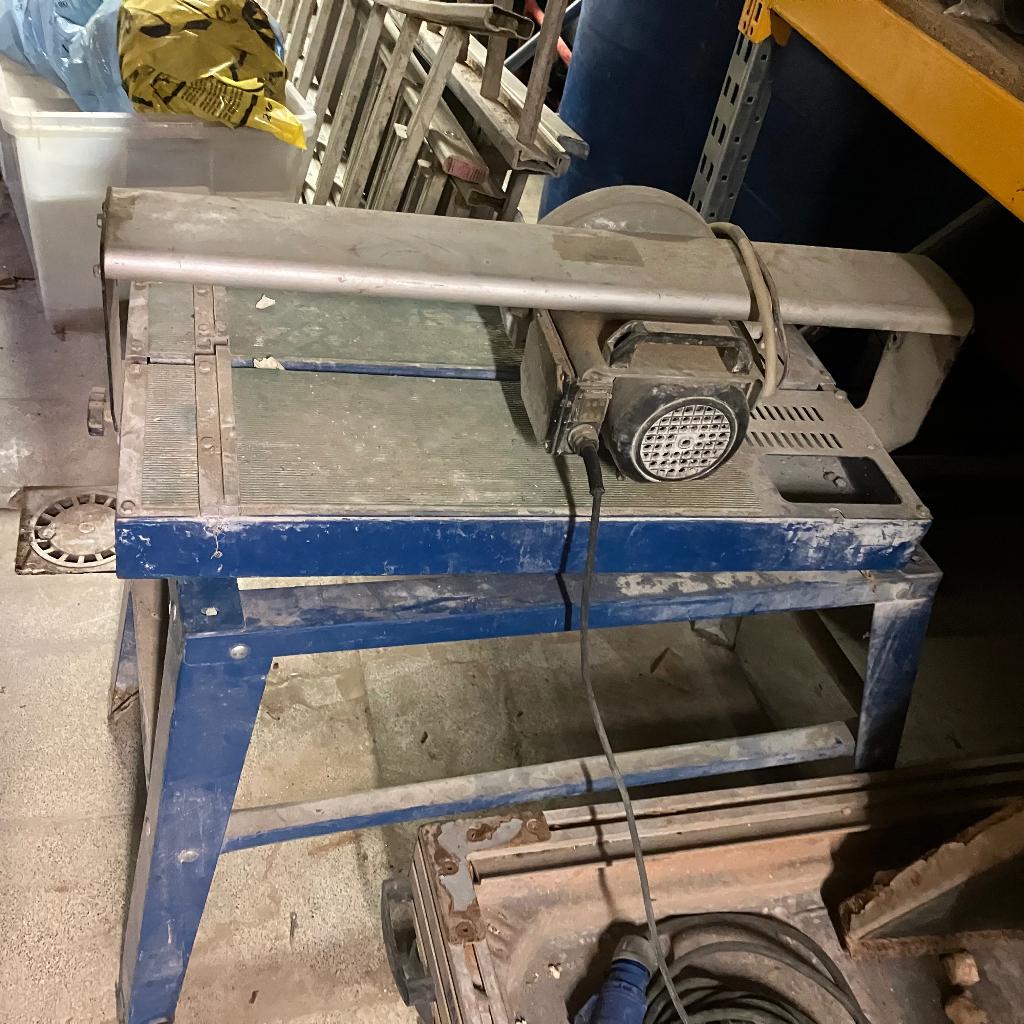 Tegel zaag, Doe-het-zelf en Bouw, Gereedschap | Zaagmachines, Ophalen, Gebruikt