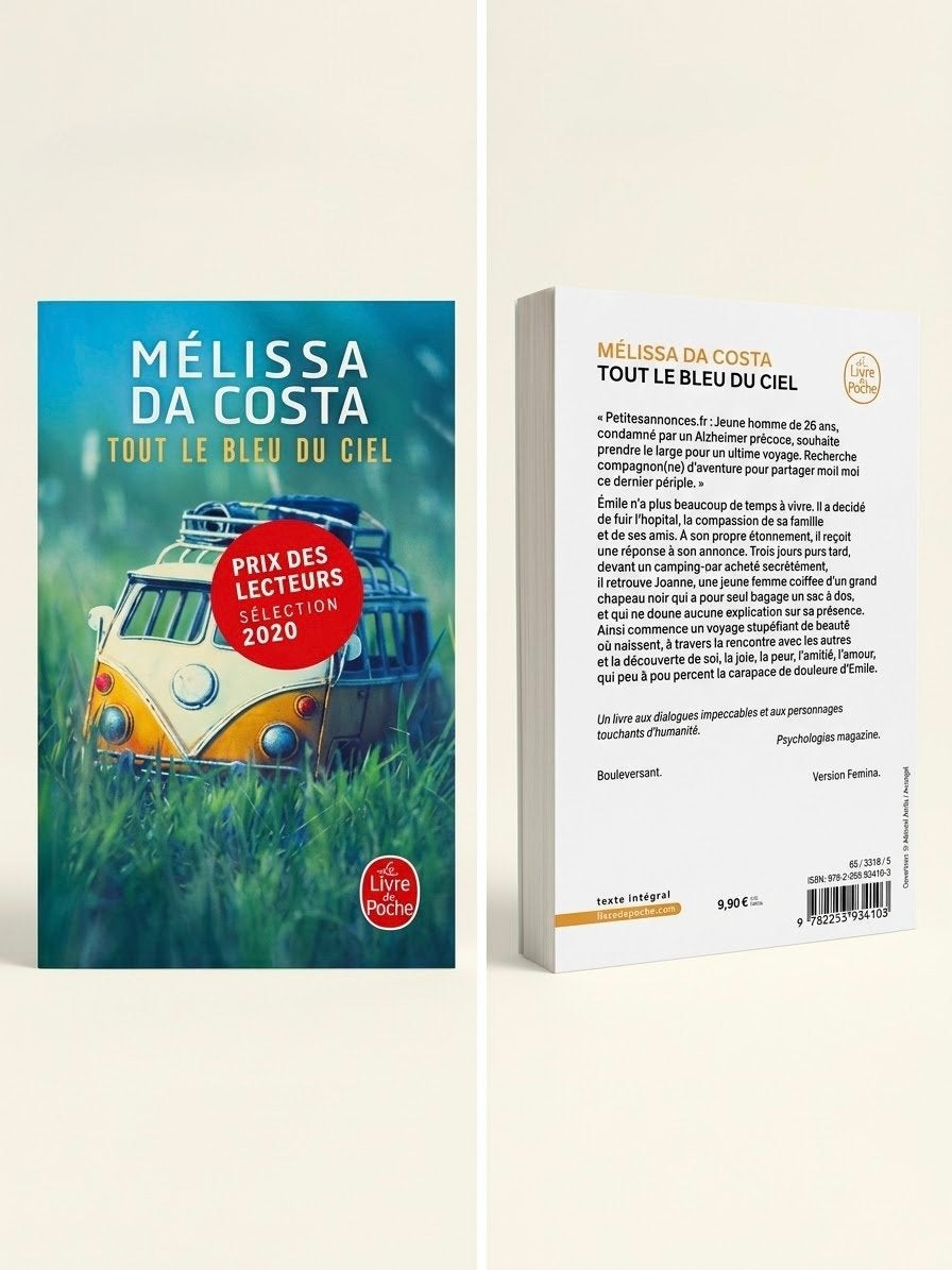 Livre : Tout le bleu du ciel - Mélissa Da Costa, Enlèvement ou Envoi, Utilisé, Europe autre