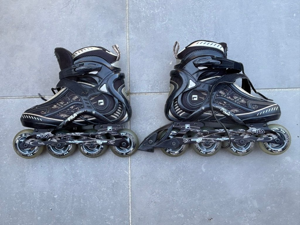 Rollers Fila robustes et confort – Débutants / intermédiaire, Sports & Fitness, Autres marques, Rollers 4 roues en ligne, Enlèvement ou Envoi