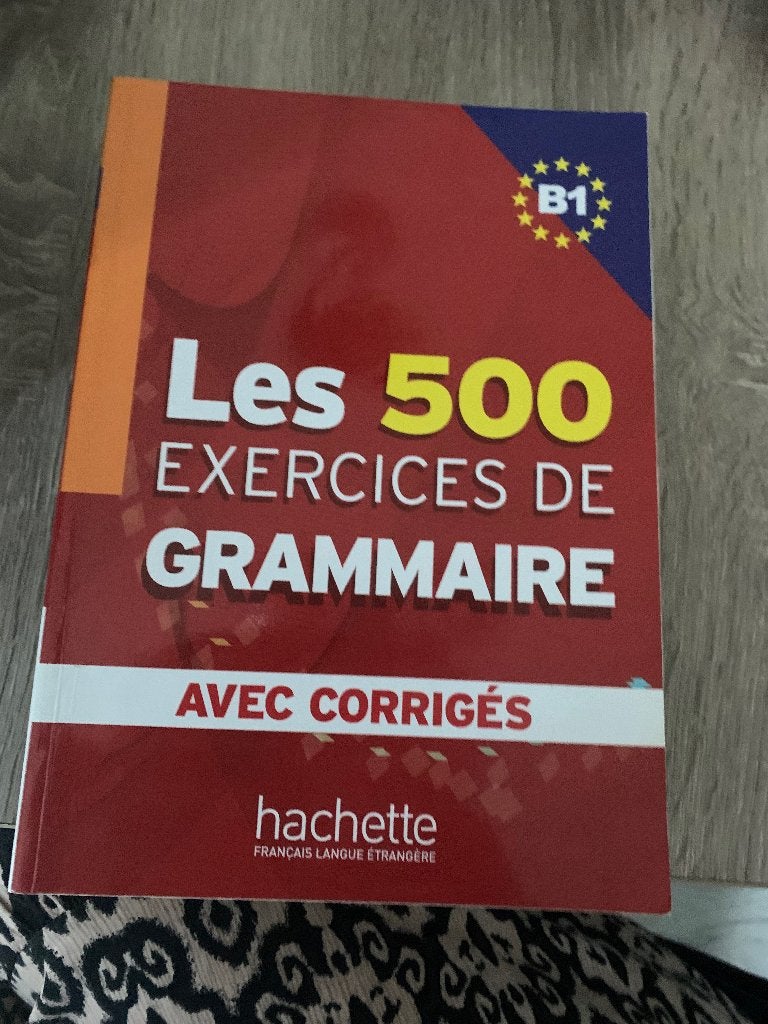 Les 500 exercises de Grammaire, Ophalen, Gelezen, Hogeschool, Hachette