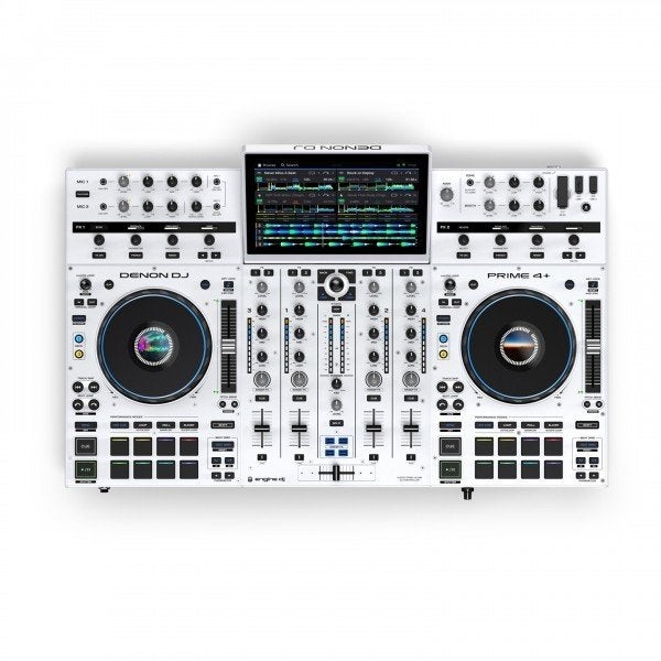 Denon Prime 4+ white, Ophalen, Zo goed als nieuw, Dj-set, Denon