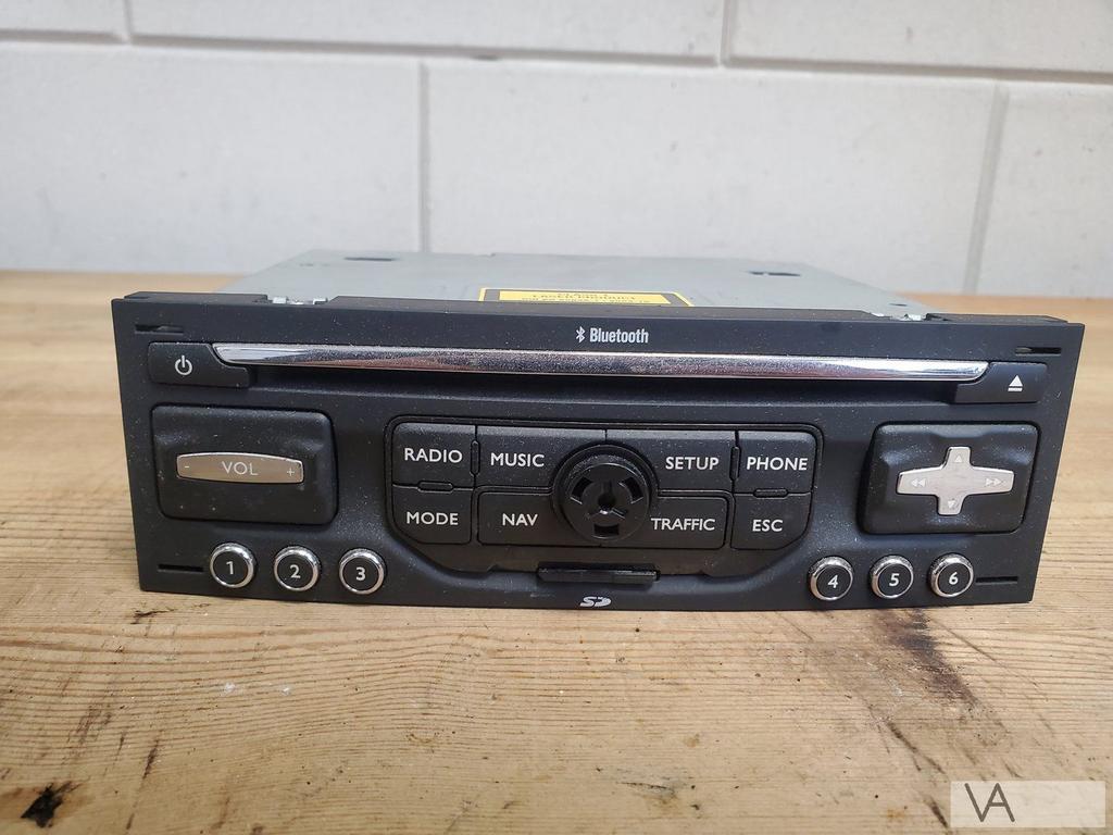 Peugeot 3008 5008 Citroen C3 DS3 radio navigatie 98016550xt, Gebruikt, -, -, Ophalen of Verzenden