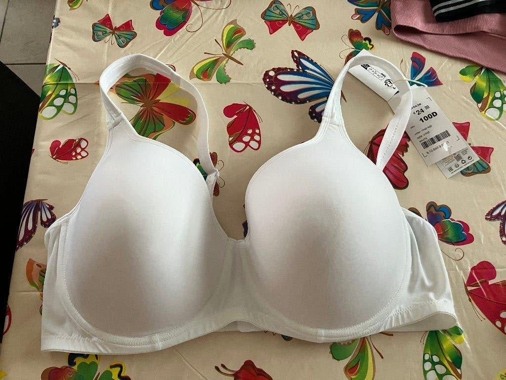 Nieuwe Witte Bh - Maat 100D, Ophalen of Verzenden, BH