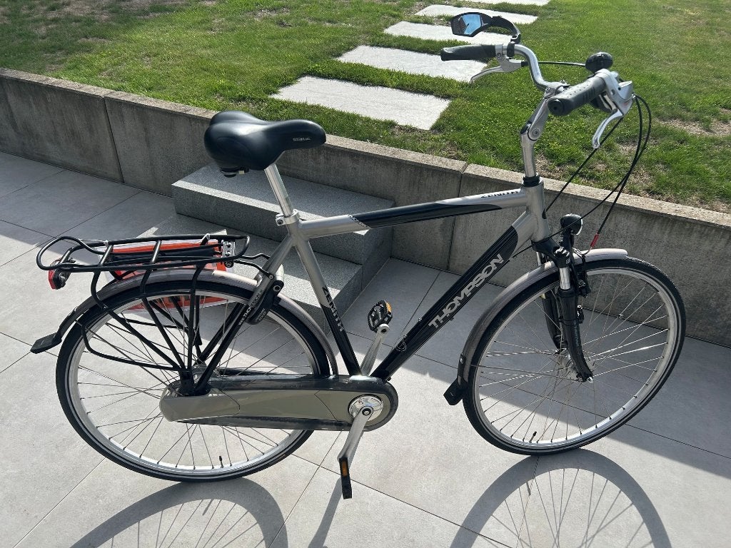 Herenfiets, Fietsen en Brommers, Versnellingen, Zo goed als nieuw, 57 tot 61 cm, Trommelrem