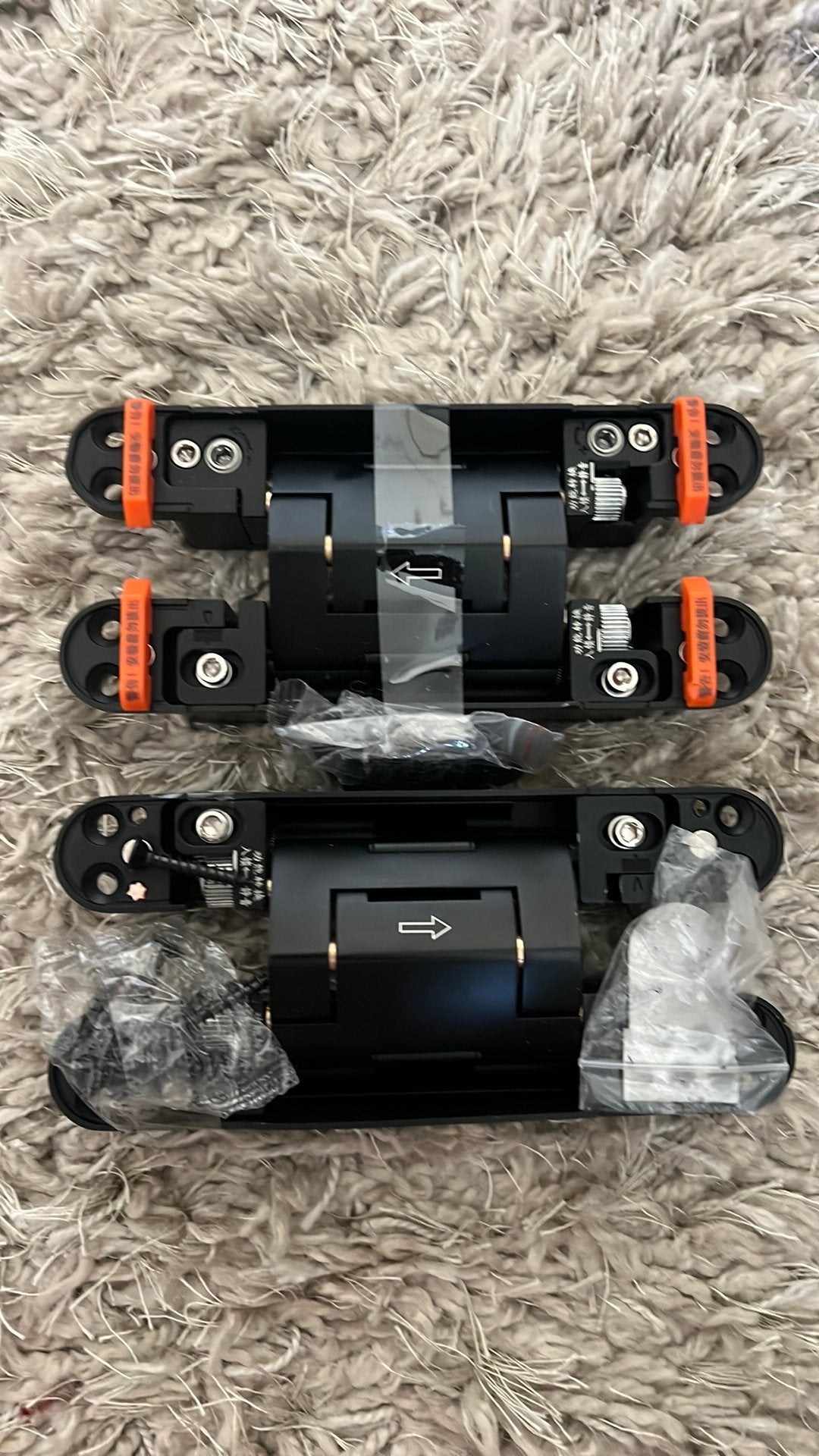 Onzichtbare 3D scharnieren met soft-close – Zwart (Nieuw), Watersport en Boten, Ophalen, Zo goed als nieuw