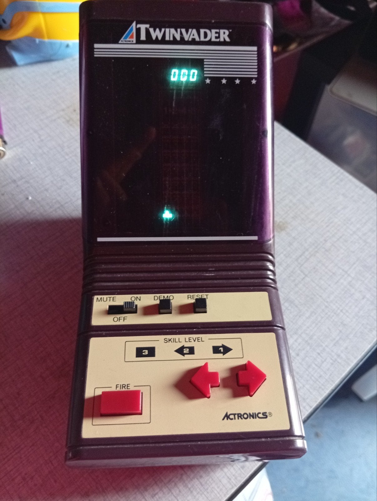 Actronics Twinvader 1981, Games en Spelcomputers, Ophalen of Verzenden, Gebruikt