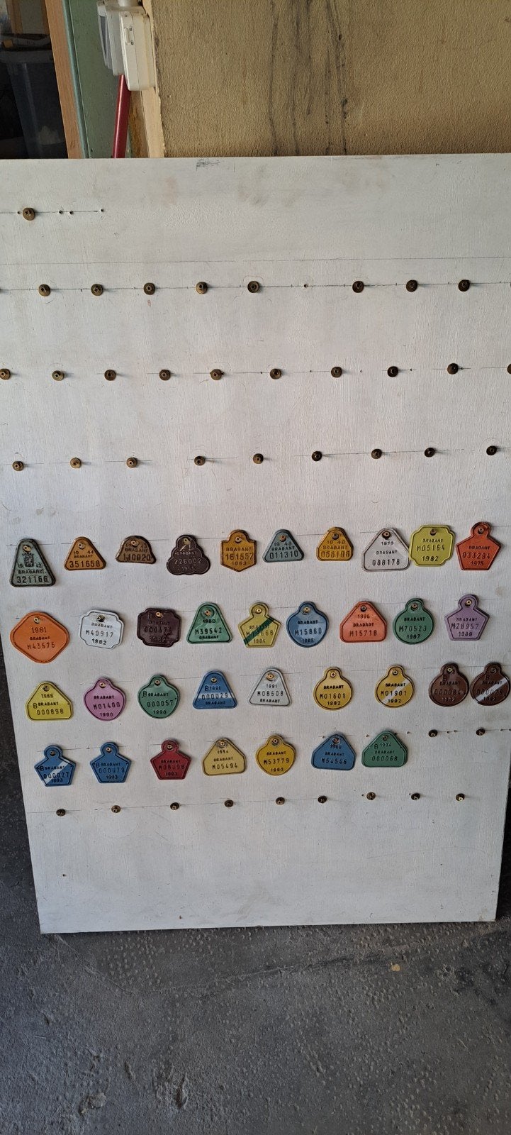 plaques taxes Brabant Velo, velomoteurs et bateau, Enlèvement ou Envoi