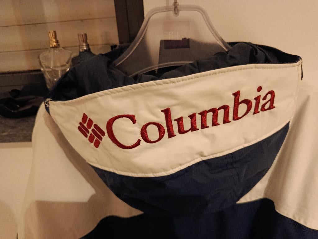 Winterjas Columbia, Kleding | Heren, Jassen | Winter, Ophalen, Maat 52/54 (L), Columbia, Blauw