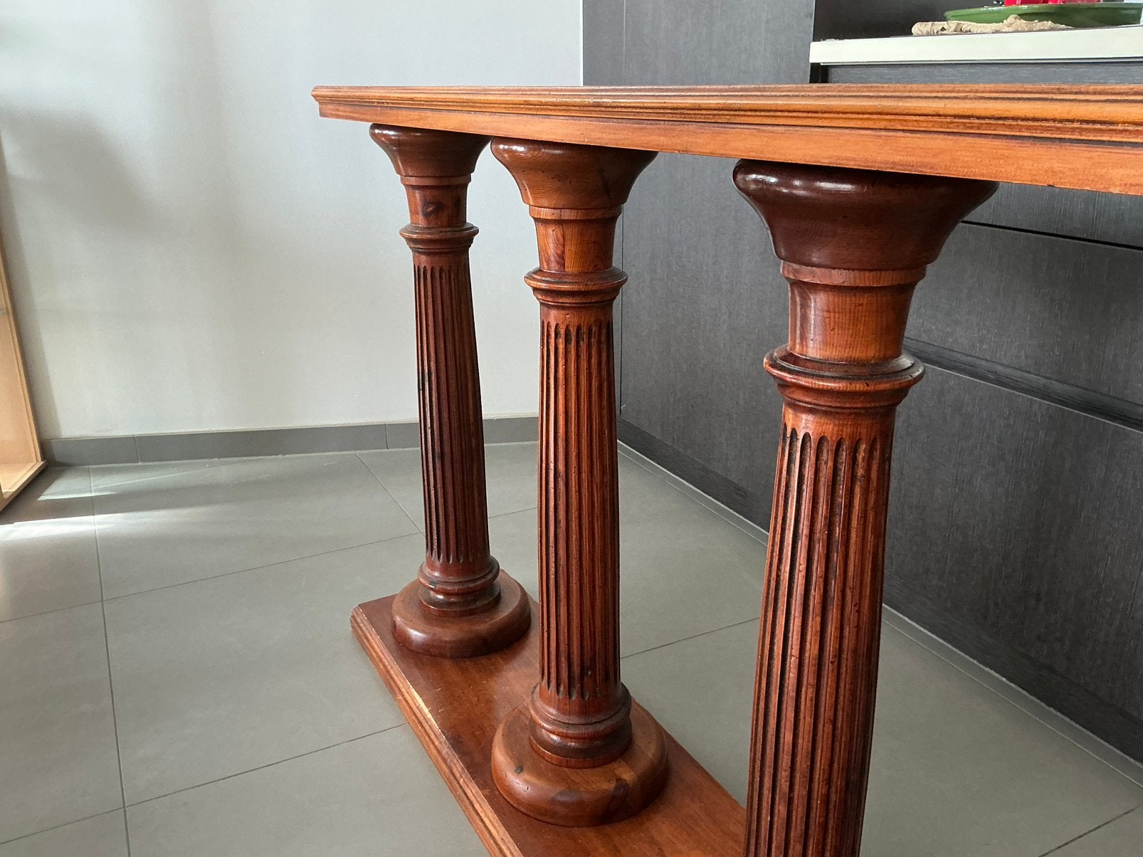 Houten sidetable, Ophalen, Gebruikt