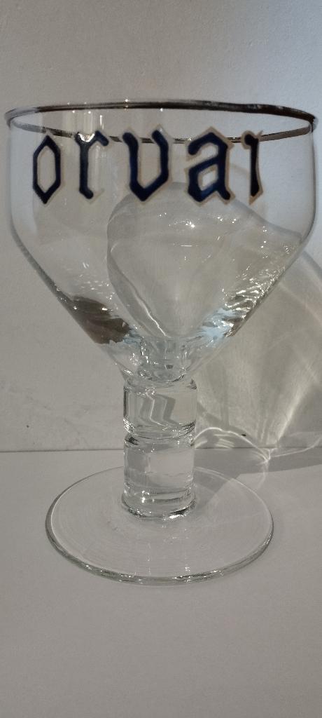 Verre Orval émaillé, Collections, Enlèvement ou Envoi, Comme neuf, Verre ou Verres, Autres marques