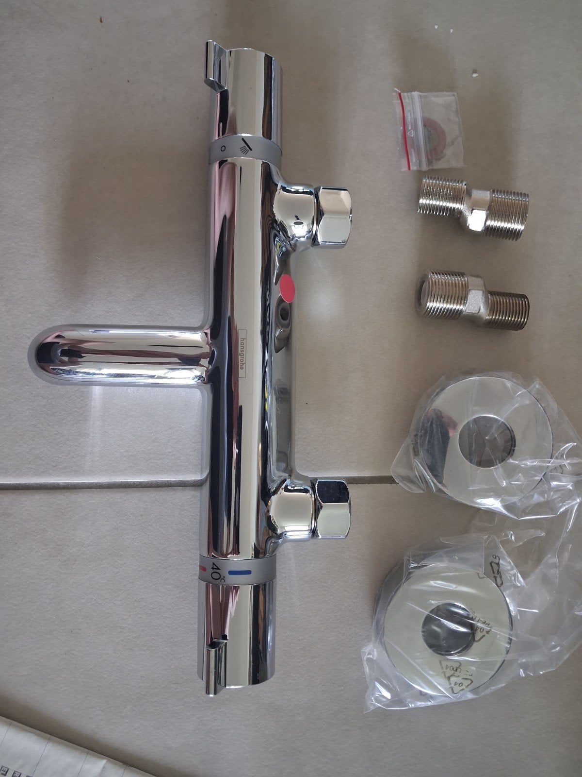 Hansgrohe thermostaat kraan, Ophalen, Bad
