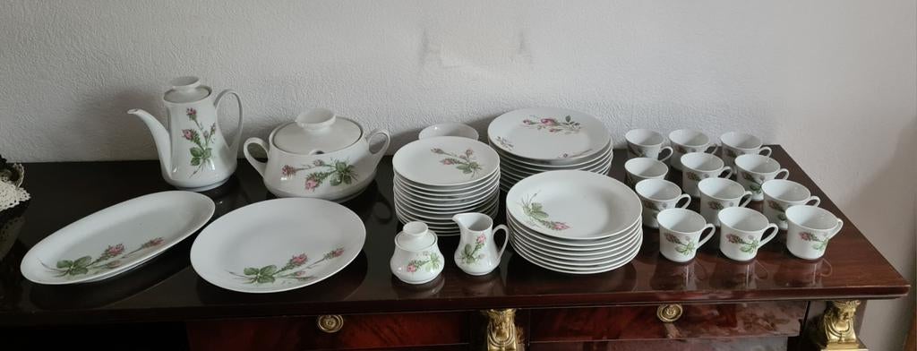 Ensemble de porcelaine Winterling Röslau Bavaria/Tielsch Wał, Enlèvement