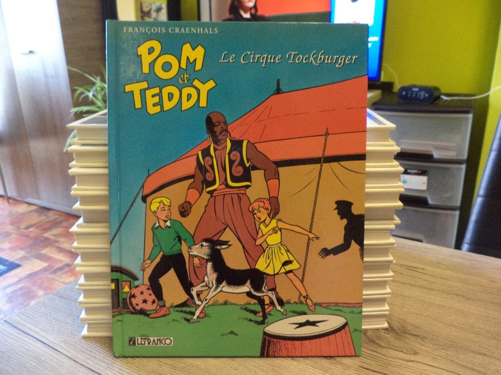 av 1 bd de Pom et Teddy 3.00 euro, Une BD, Enlèvement ou Envoi, Comme neuf