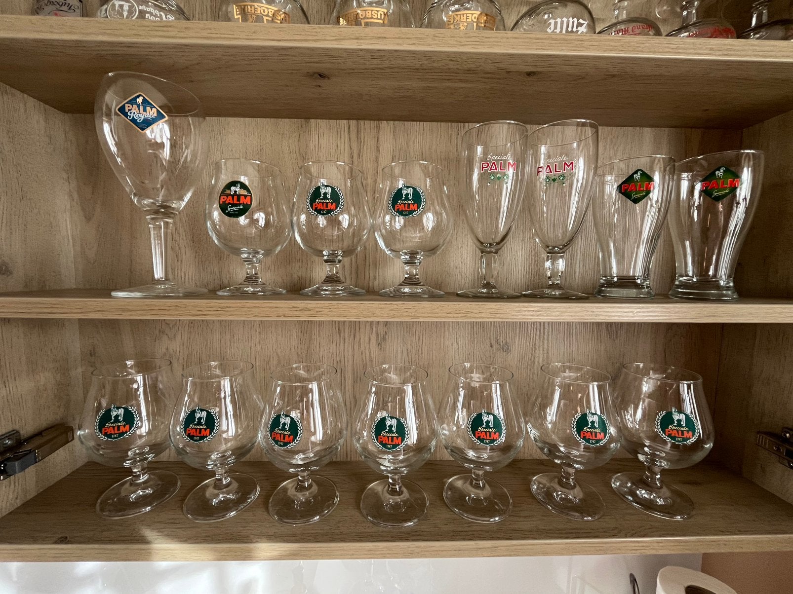 Palm glazen, Verzamelen, Ophalen of Verzenden