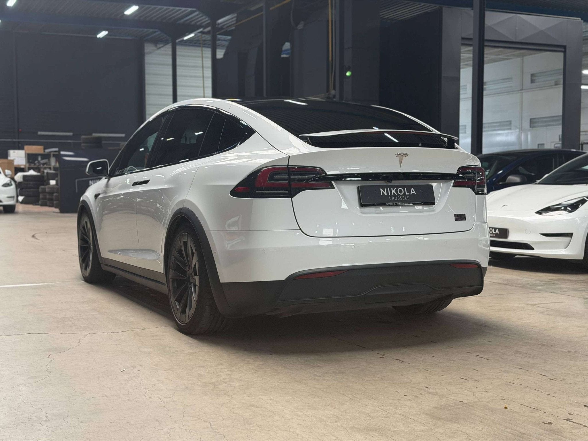 Tesla Model X PLAID - AUTOPILOT - 6 SEATS - 1.020HP - 22inch, Autos, Tesla, Achat, Entreprise, Noir, 5 portes