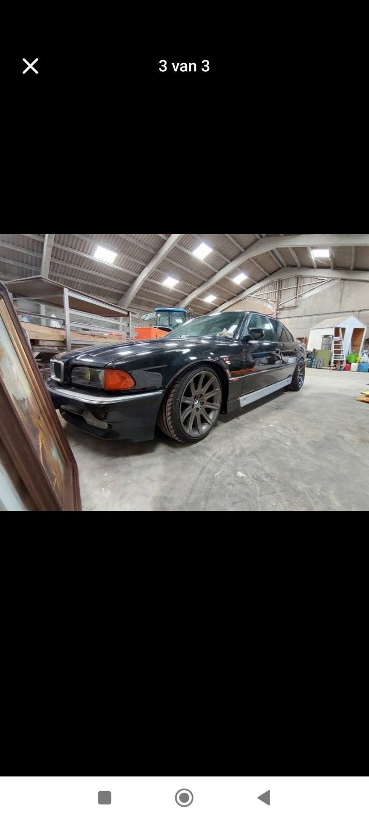 Bmw e38 740i voor opmaak of onderdelen, 7 Reeks, Particulier, Te koop, Benzine