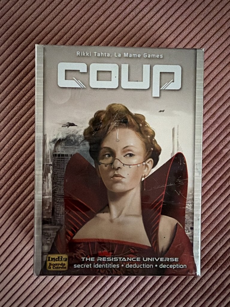 Coup kaartspel (Indie Boards & Cards, Engels), Enlèvement ou Envoi, Utilisé