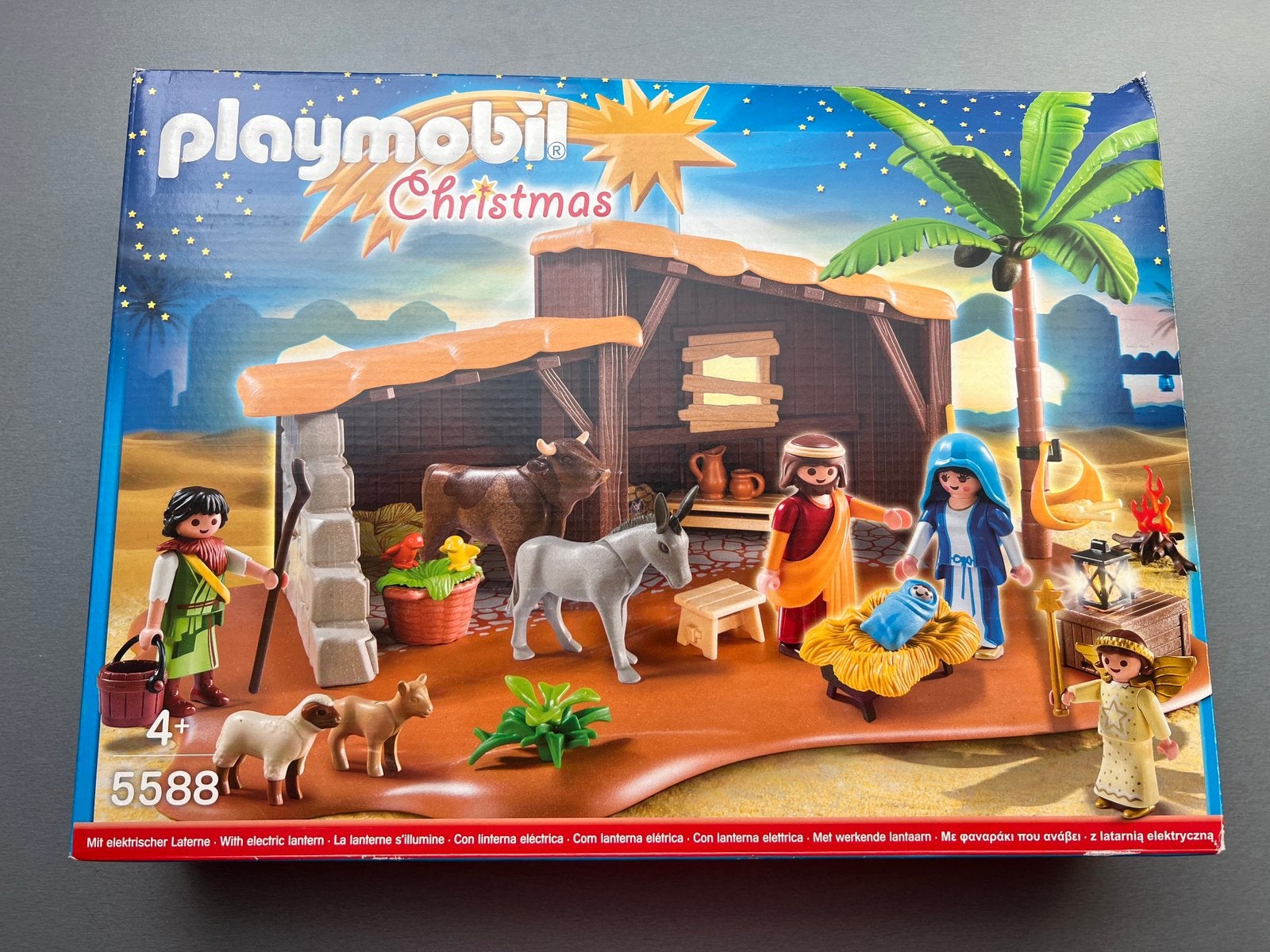 Crèche de Noel + Rois mages Playmobil, Enlèvement ou Envoi, Comme neuf